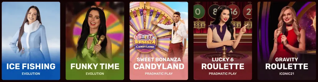 Table Games and Live Dealer Options Dragon Slots Casino